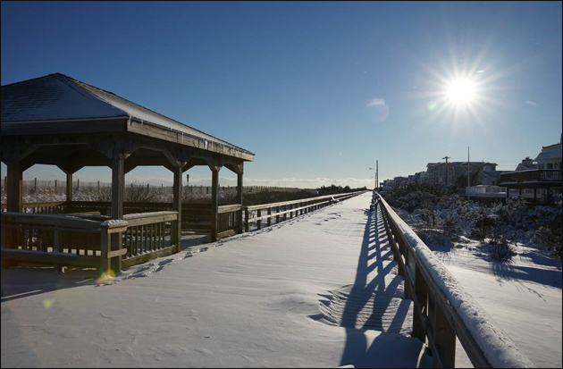 Avalon NJ Snow