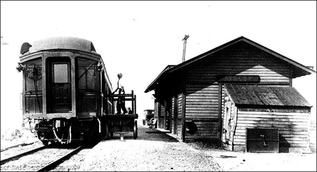 West Jersey & Seashore Railroad - Avalon, NJ - c1920