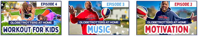 Harlem Globtrotters Educational Videos