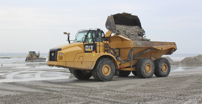 Sand Backpassing Equipment