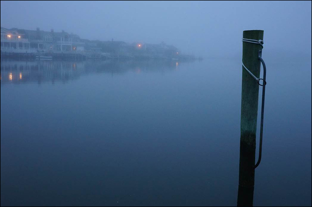 Fog on the island, Avalon NJ