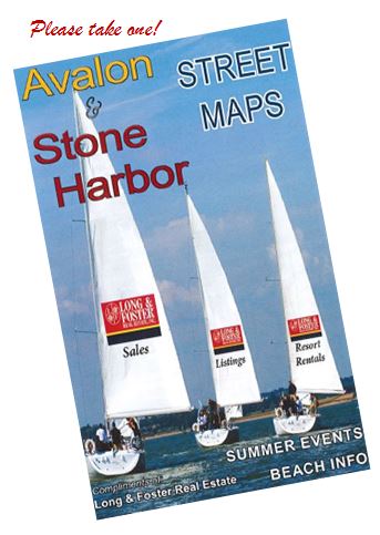 Avalon & Stone Harbor Street Maps