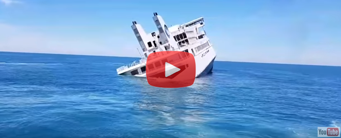 Sinking of M/V Twin Capes Video