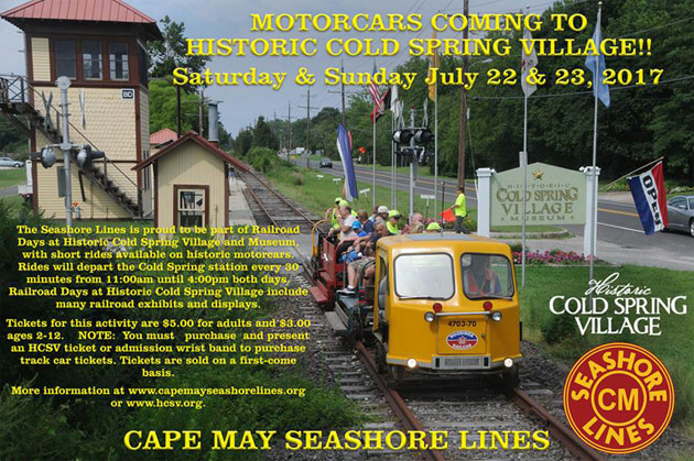 Cape May Seashore Lines Railroad Days