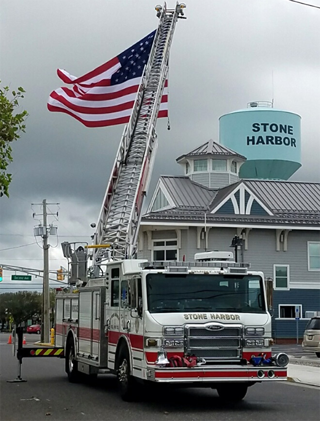 9/11 Remembrance Ceremoney Stone Harbor NJ