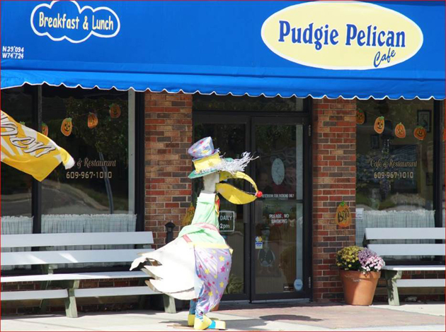Pudgie Pelican Cafe