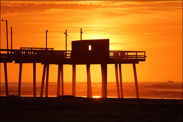 Sunrise on Avalon's Fishing Pier